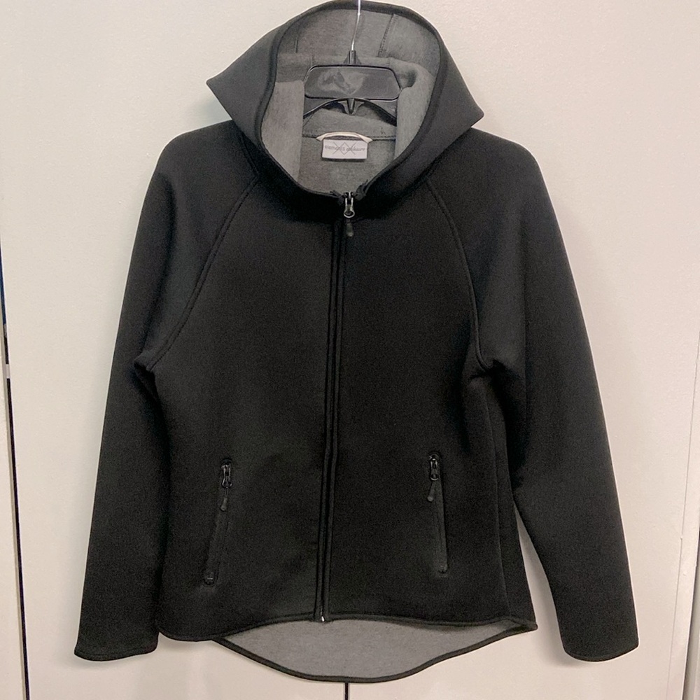 Water resistant hoodie zippered rain hoodie women’s ladies Small Medium S M